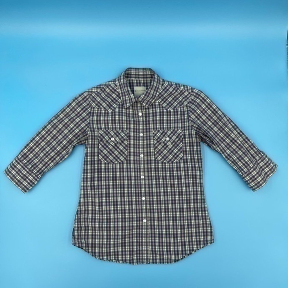 Adriano Goldschmied Button Down Flannel Shirt